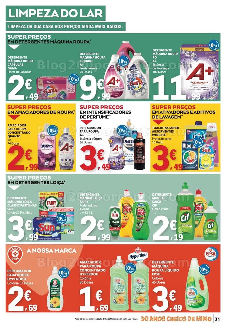 Antevisão Folheto E-LECLERC Promoções de 16 a 22 julho